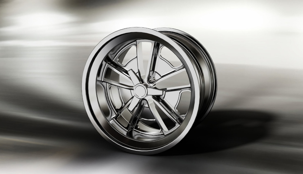 1956 Ford F100 Wheel Render