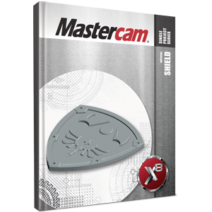 Mastercam X8 NEW Single Project - Shield