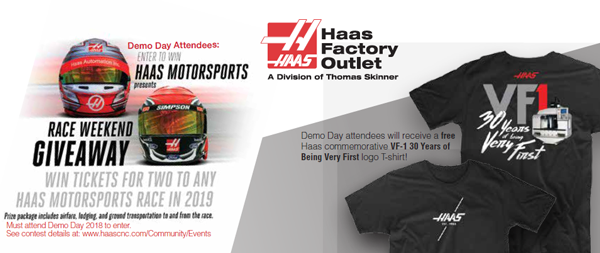 HAAS Demo Day Giveaways