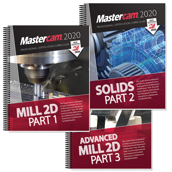 Programme d'études pour la certification Mastercam du logiciel CNC de In-House Solutions