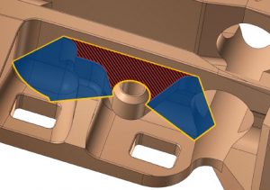 Mastercam - Régions aériennes multiples