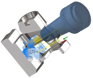 Ebauche de repos Mastercam avec vérification du support